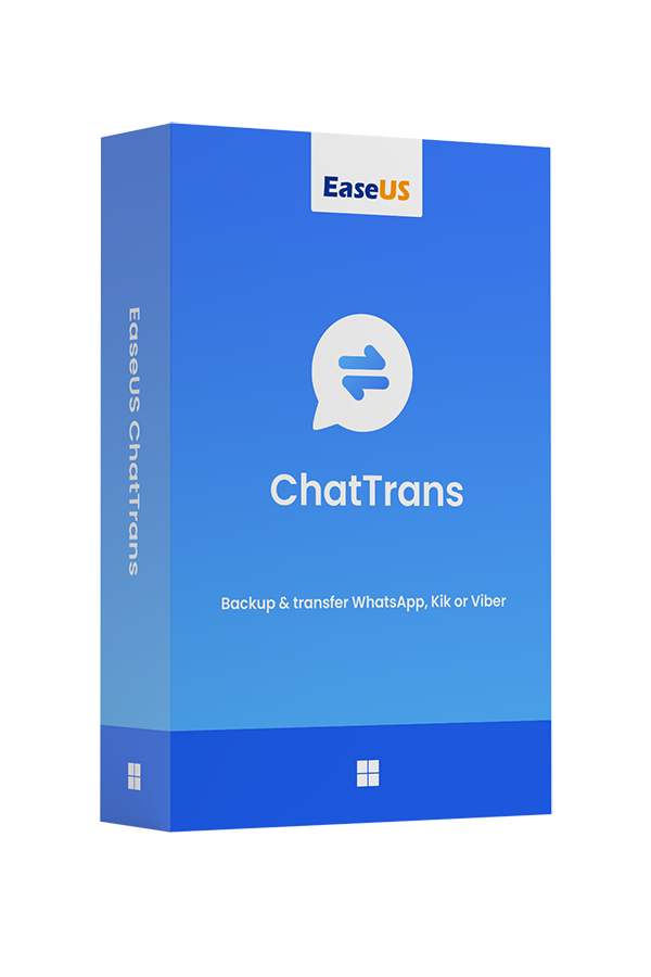 Official product box for EaseUS ChatTrans Pro (1 - Year Subscription)