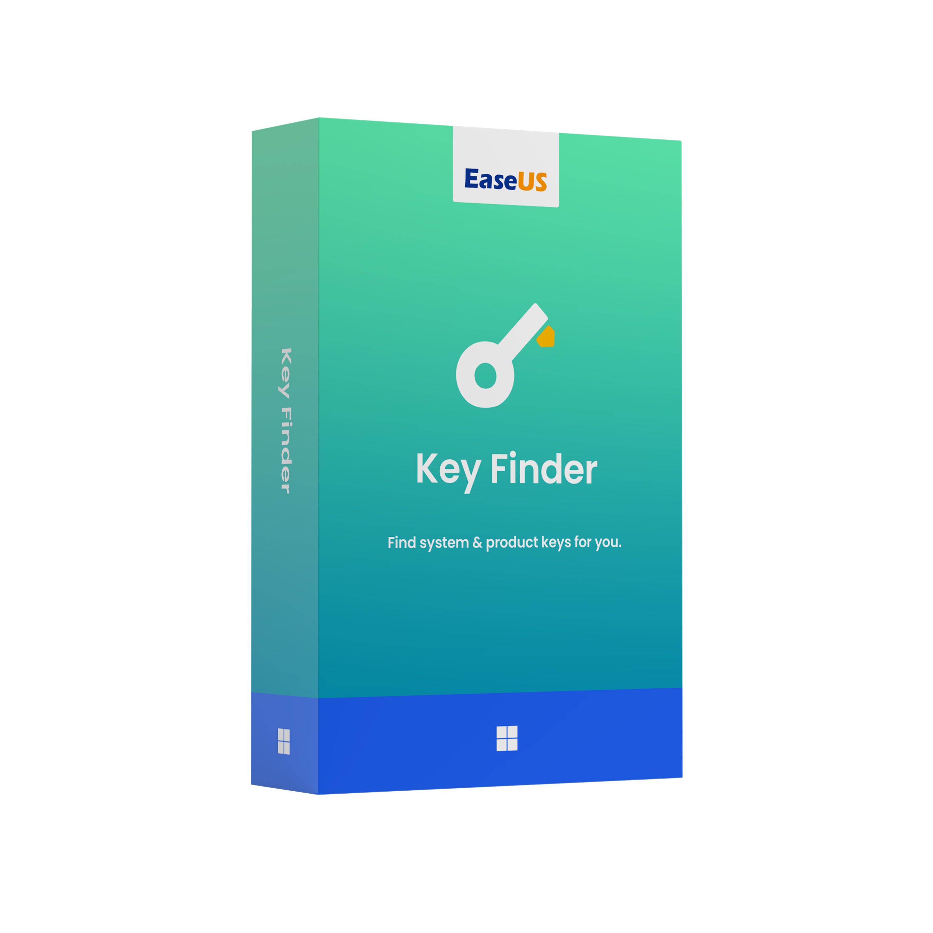 Official product box for EaseUS Key Finder (Yearly Subscription)