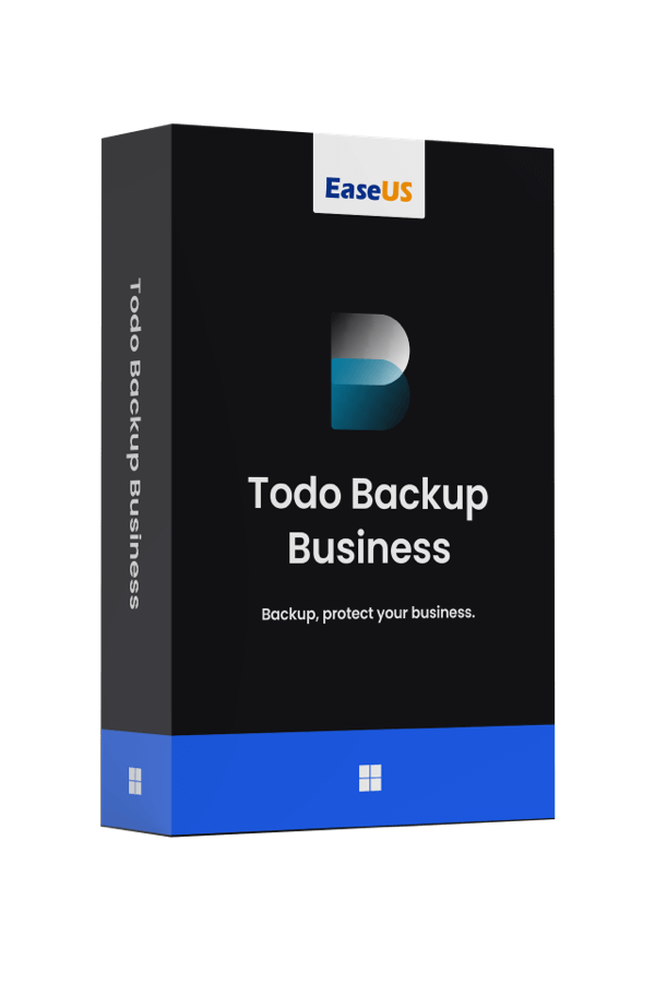 Official product box for EaseUS Todo Backup Workstation (Yearly Subscription)