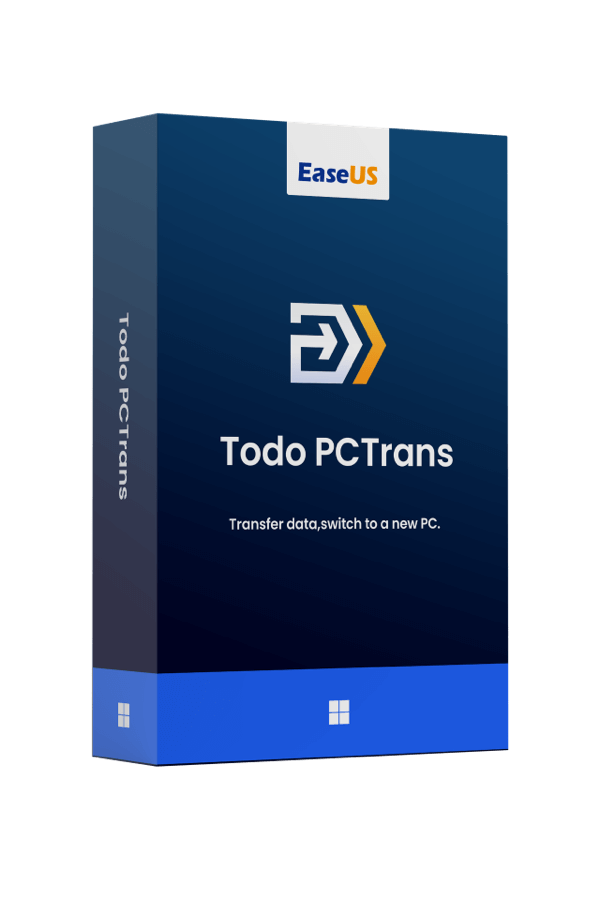 Official product box for EaseUS Todo PCTrans Professional  (1 - Month Subscription)