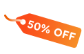 50% off