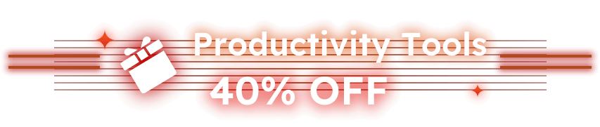 40% OFF Productivity Tools