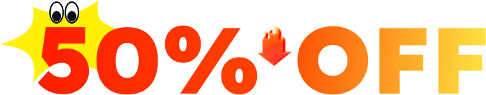 50% OFF